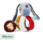 Lilliputiens, Piesek Jules, grzechotka z uchwytami, 6m+