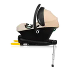 Lionelo, Astrid, fotelik samochodowy z bazą, i-Size, Beige Sand, 40-87 cm