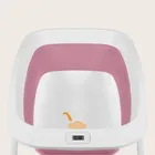 Lionelo, Baby Bubble, wanienka z leżaczkiem, składana, Pink Magnolia