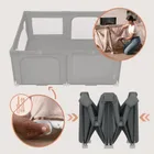 Lionelo, Florence, kojec dla dzieci, Easy Fold, grey graphite