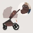 Lionelo, Freya, wózek wielofunkcyjny, składana gondola, 2w1, brown chocolate