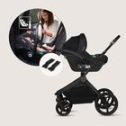 Lionelo, Freya, wózek wielofunkcyjny, składana gondola, 3w1, black onyx