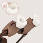 Lionelo, Handmuff, rękawiczki do wózka, oli nutty