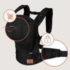 Lionelo, Margareet, nosidełko dla niemowląt, air black