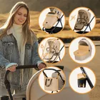 Lionelo, Meril, wózek wielofunkcyjny, 2w1, Beige Sand