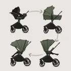 Lionelo, Mika Plus, wózek wielofunkcyjny, 3w1, Green Olive