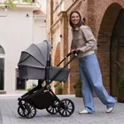 Lionelo, Mika Plus, wózek wielofunkcyjny, 3w1, Grey Stone