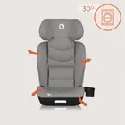 Lionelo, Neal, fotelik samochodowy, i-Size, Grey Concrete, 100-150 cm