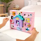 Little Live Pets, Mama Surprise Families, Domek Mamy Zestaw Party, Mama Buldog Francuski i małe pieski, zabawka interaktywna