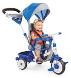 Little Tikes, Perfect Fit, rowerek trzykołowy 4w1, niebieski