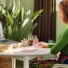 Logitech, mysz bezprzewodowa, lift rose