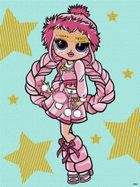 L.O.L. Surprise! malowanie po numerach, 30-40 cm