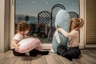 Lovely Dreams, Pani Tuliś, maskotka z pozytywką, różowa w kropki