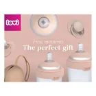 Lovi, Mammafeel, zestaw wyprawkowy: butelka, 150 ml + butelka, 250 ml + smoczek, 0-6m + silikonowe etui