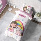 LuLuLand, Wróżka i Jednorożec, 2-częściowy komplet pościeli, 140-200 cm