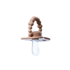 LUU Kids, smoczek pozycjonujący, Milk Hazelnut, 0-3m