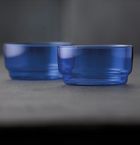 Lyngby Glas, 12 cm 2 szt. niebieskie 32368