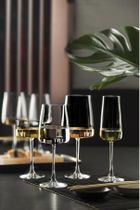 Lyngby Glas, kieliszki do szampana ze szkła kryształowego Zero, 260 ml, 4 szt.