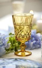 Lyngby Glas, Sorrento, kieliszki do wina, bursztynowe, 290 ml, 4 szt.