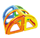 Magformers, Basic, Curve, klocki magnetyczne, 20 elementów