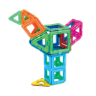 Magformers, Basic Plus, Mini Plus Set, klocki magnetyczne, 40 elementów