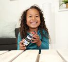 Majorette, Grand Series, Land Rover, policja, pojazd interaktywny, 12,5 cm