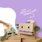 Makedo, Deco-Props, zestaw kreatywnych kształtów dekoracyjnych, Blobbies, 25 elementów