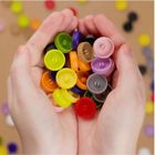 Makedo, Scru-Dot, ozdobne nakładki na śrubki, Summer Daze, 36 elementów