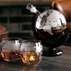 Malatec, karafka, globus, zestaw do whisky