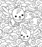 Manga & Chibis. Kolorowanka