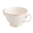 MariaPaula, ecru klasyka, złota linia, bulionówka 350ml