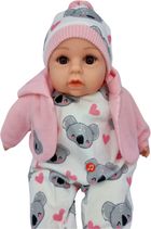 Mario, interaktywna lalka bobas, koala, 45 cm