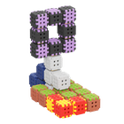 Marioinex, Mini Waffle, Blocks, klocki konstrukcyjne, 206 + 30 elementów gratis