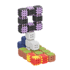 Marioinex, Mini Waffle, Blocks, klocki konstrukcyjne, 206 elementów