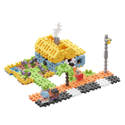 Marioinex, Mini Waffle, City, Dom, klocki konstrukcyjne, 148 elementów