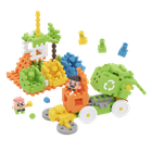 Marioinex, Mini Waffle, City, Śmieciarka, klocki konstrukcyjne, 148 elementów