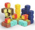 Marioinex, Mini Waffle, Green Blocks, klocki konstrukcyjne, 302 elementy