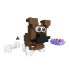 Marioinex, Mini Waffle, Pocket Pets Puppies, Boxer, klocki konstrukcyjne, 50 elementów