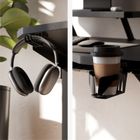 Mark Adler, Leader 5.1 Black, biurko komputerowe z półką, 115 cm