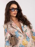 Marynarka damska, beżowa, Italy Moda