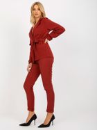 Marynarka damska, bordowa, Lakerta