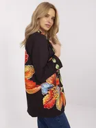 Marynarka damska, czarna, Italy Moda