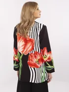 Marynarka damska, czarna, Italy Moda