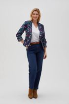 Marynarka damska, granatowa, Moodo