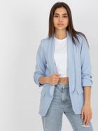 Marynarka damska, niebieska, Italy Moda