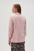 Marynarka damska, różowa, Moodo