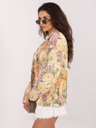 Marynarka damska, żółta, Italy Moda