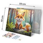 Massido, obraz do malowania po numerach, Lisek, 40-50 cm