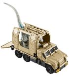 Matchbox, Jurassic World, transporter dinozaurów, zestaw z figurką Velociraptor