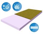 Materace z Gór, Top Hard Breeze, materac utwardzający, nawierzchniowy, piankowy, 60-120-7 cm